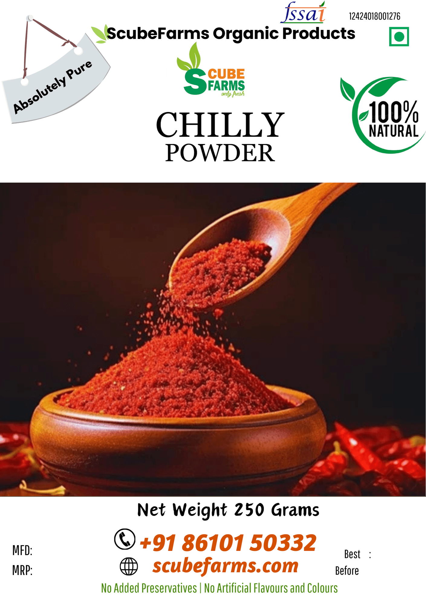 Scubes_Organic_Chillypowder
