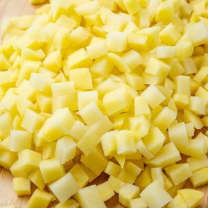 ScubeFarms Potato - Diced  Price per 250 Grams