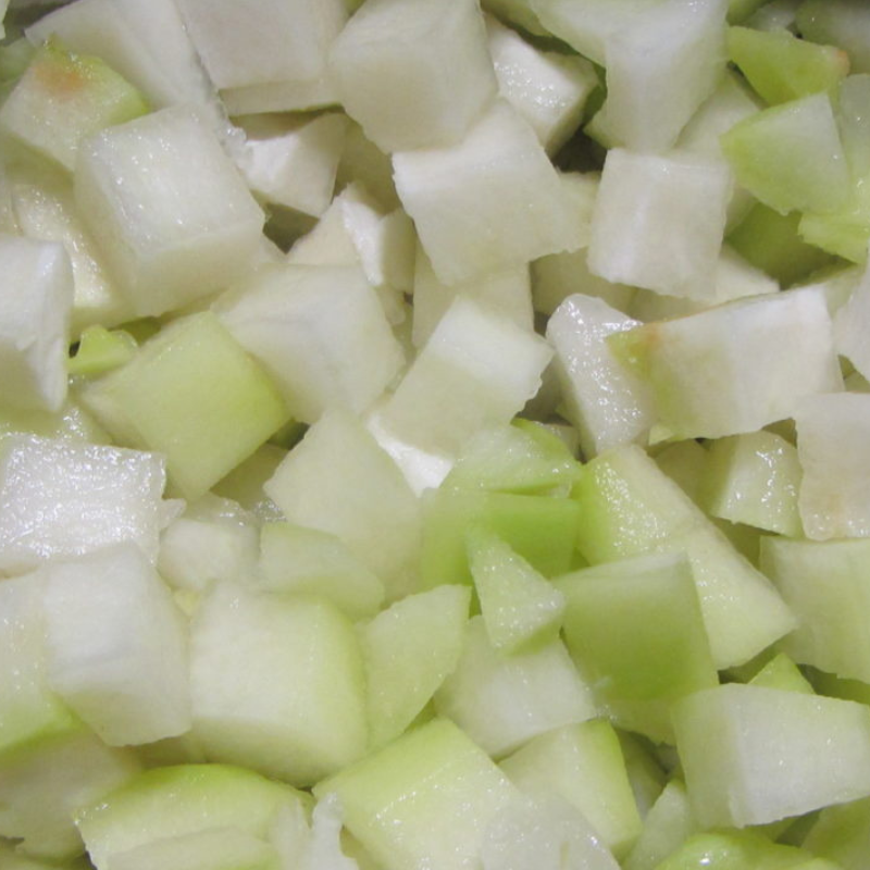 ScubeFarms Green Turnip - Diced Price per 250 Grams