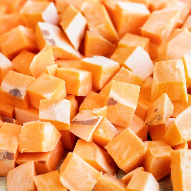 Scubefarms Sweet potato - Diced Price per 250 Grams